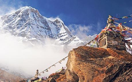 Mountain nepal summer